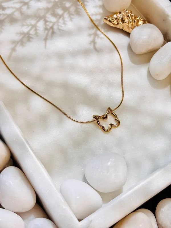 Twisted Butterfly Necklace