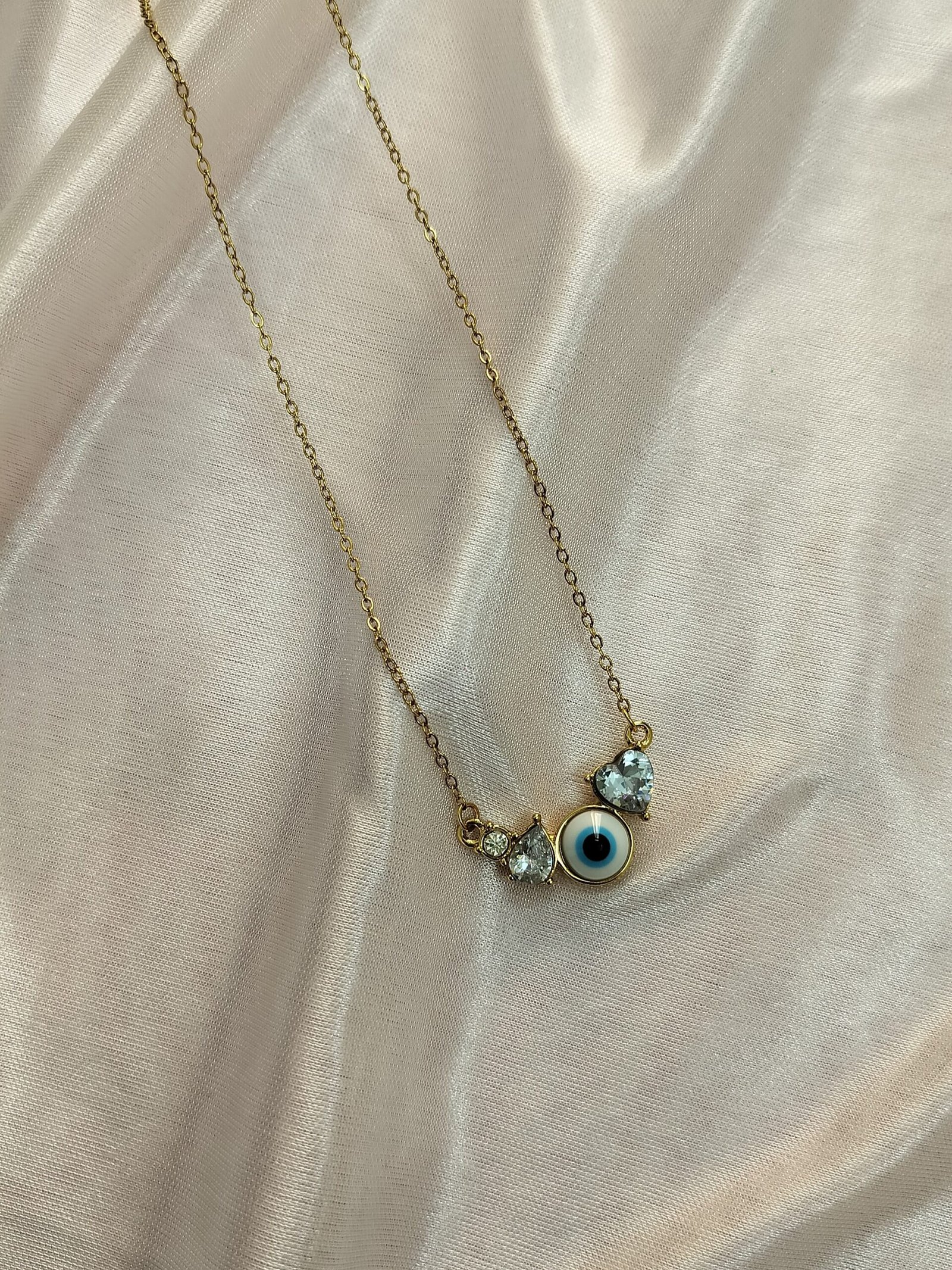 Evil Eye Stone Necklace