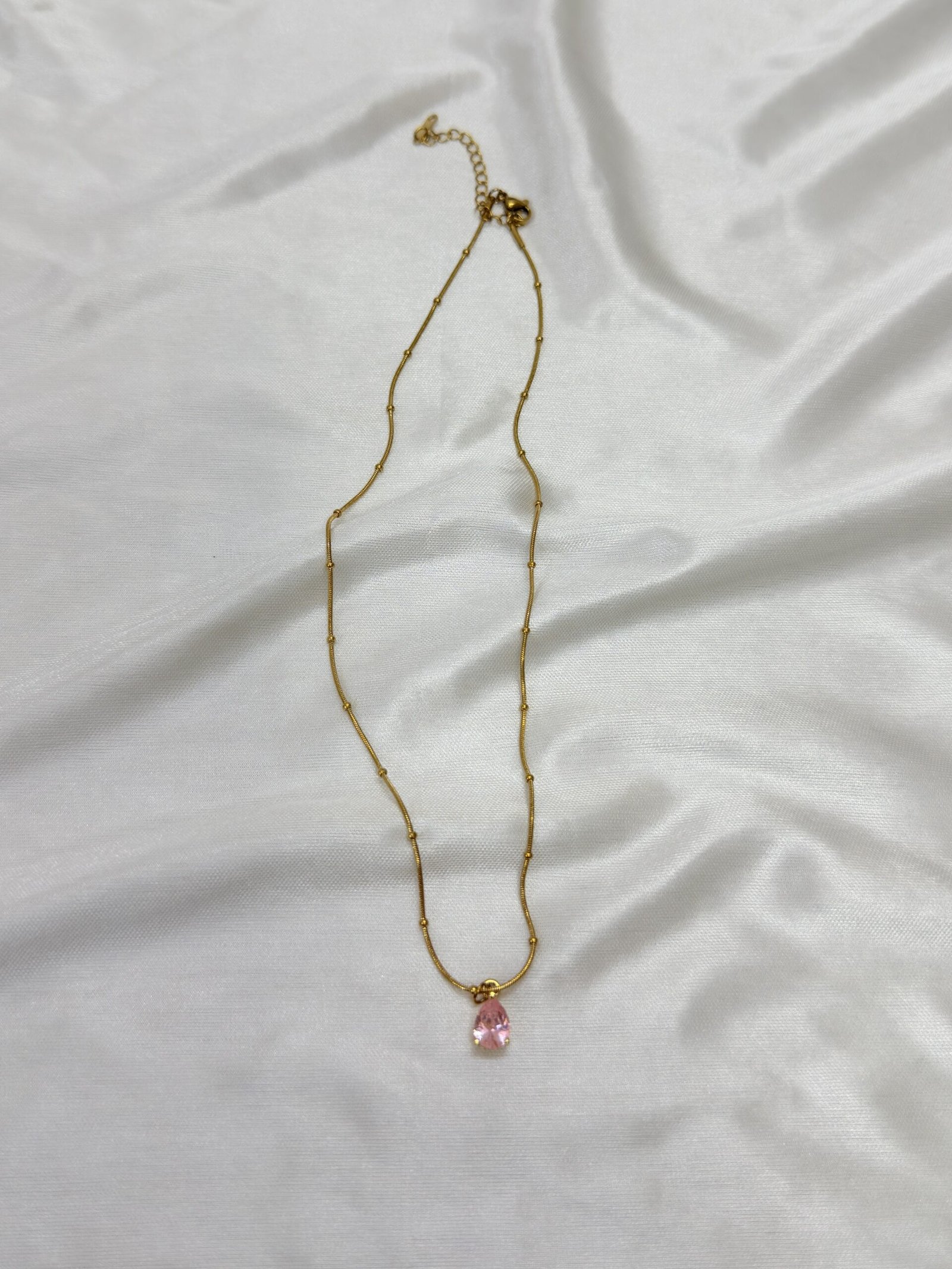 Pink Diamond Necklace