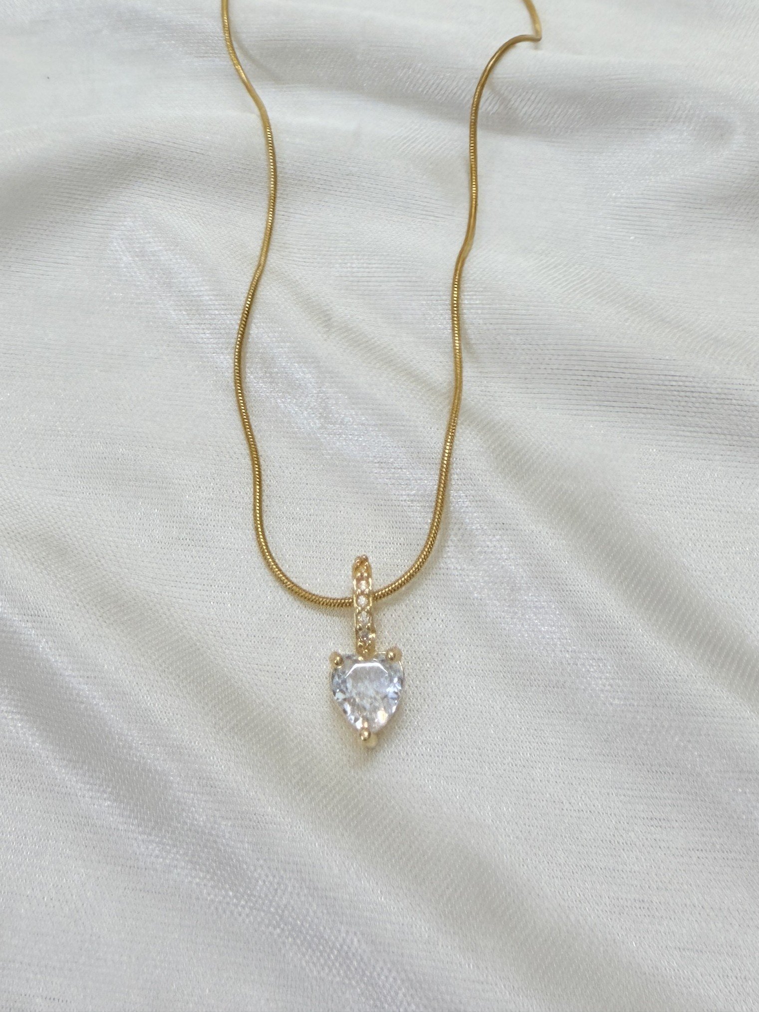 Heart Diamond Necklace