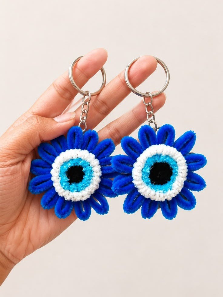 Evil Eye Keychain